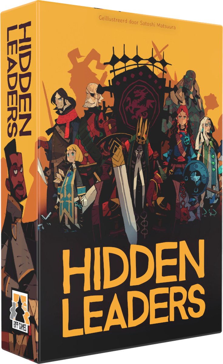 Hidden Leaders - Bordspel voor 2 tot 6 spelers - Satoshi Matsuura